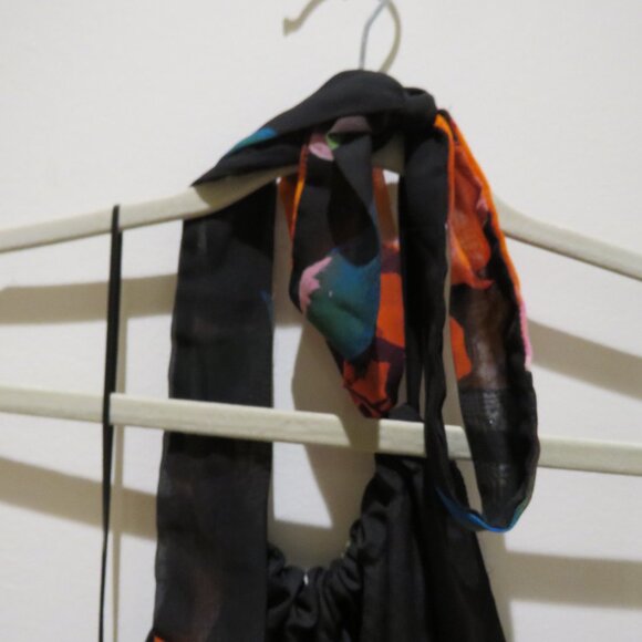 FASHION NOVA Lunch Soiree Floral Maxi Dress Evening Cocktail - Size 1X NWT - Picture 13 of 15